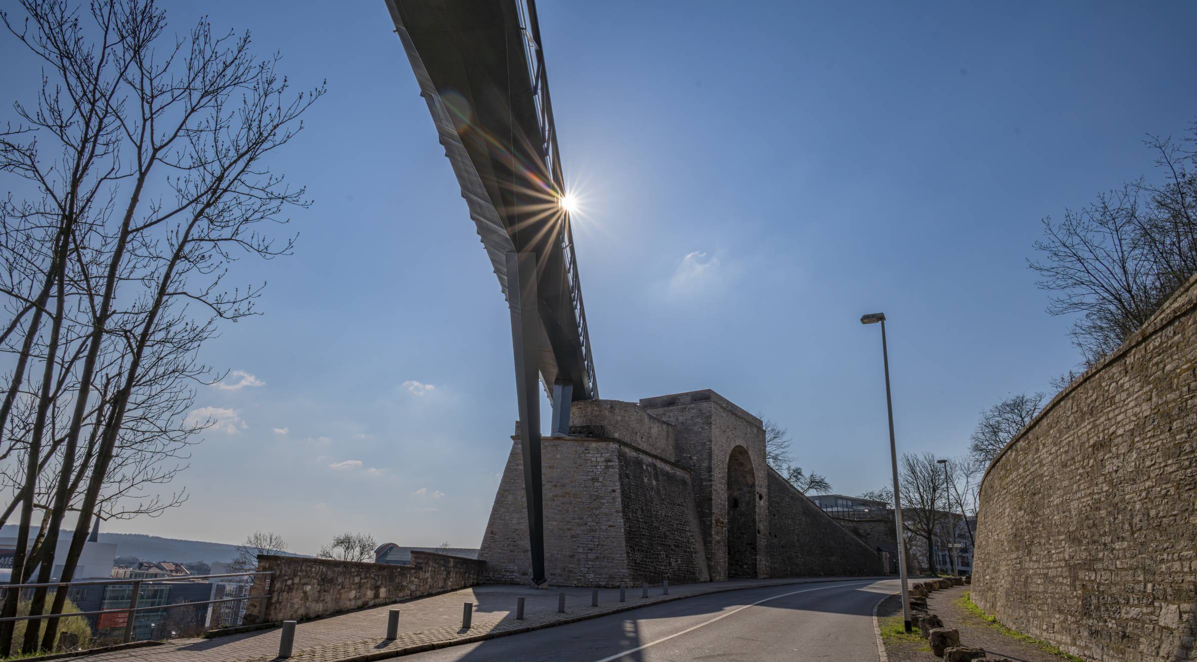 Brücke zur Bastion Martin