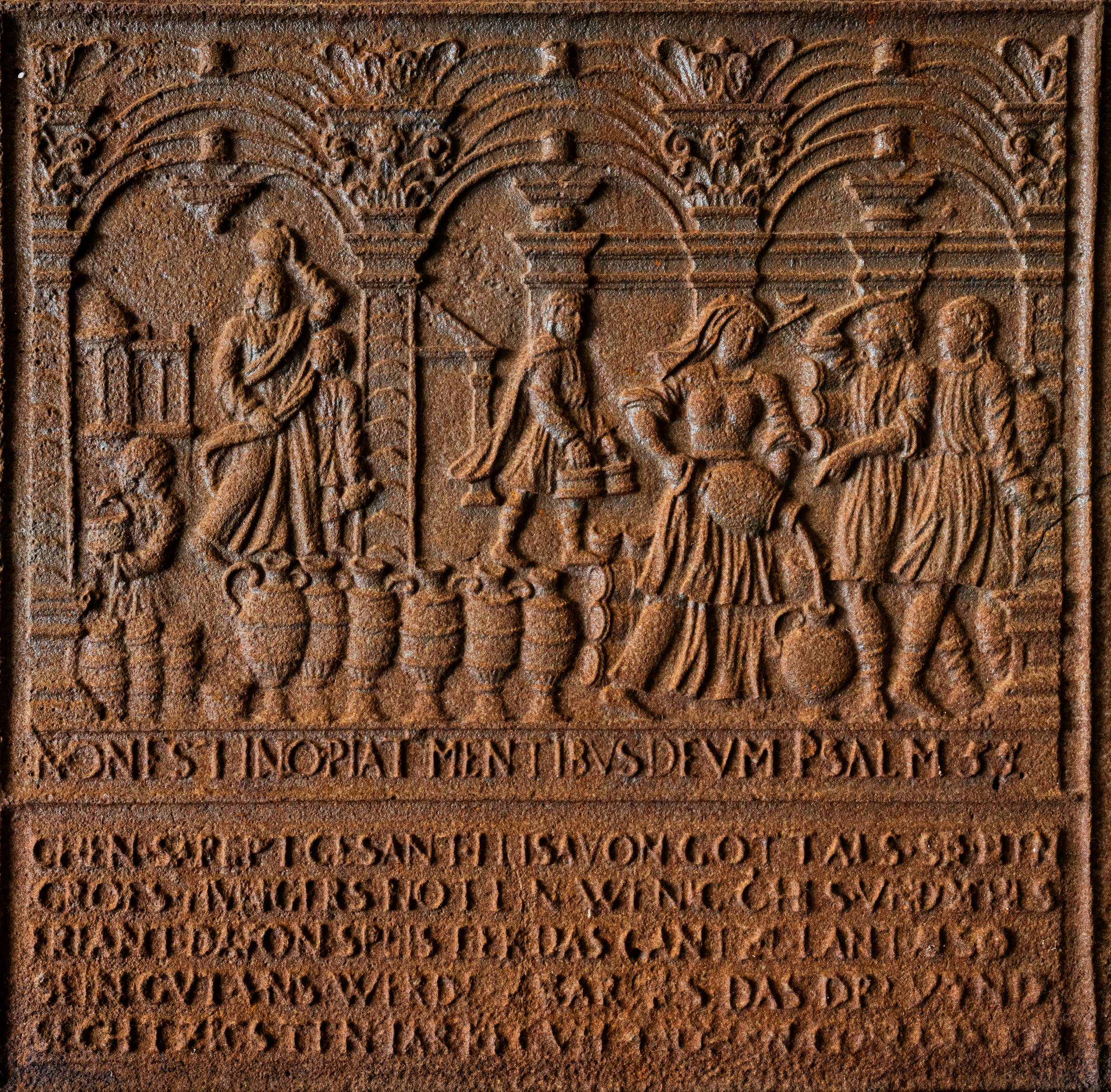 Ofenmuseum Elgersburg - Das Ölwunder des Elisäus 1663